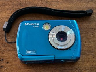 Polaroid iS048 Waterproof Digital Camera Blue