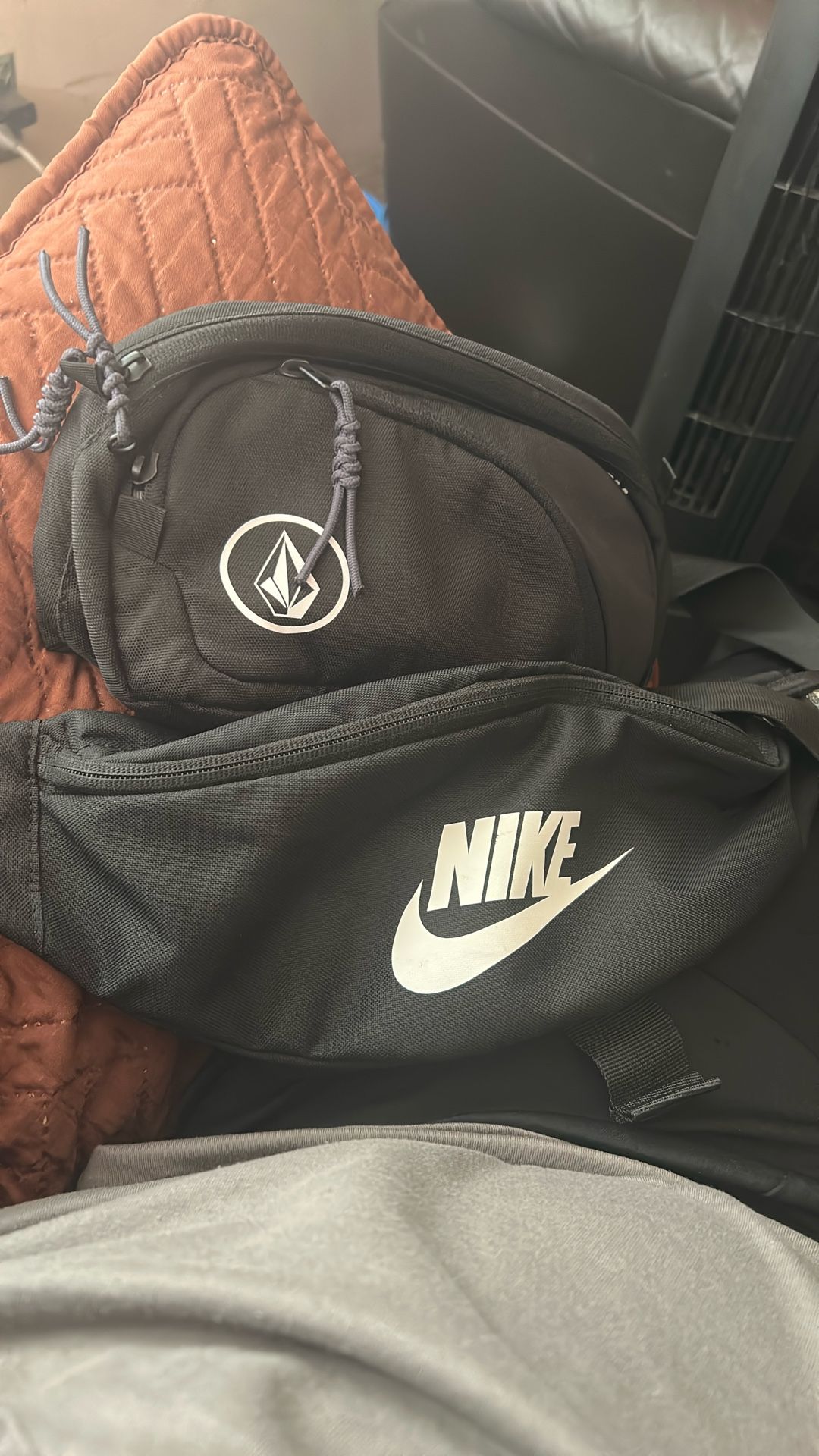 Nike & Volcom Bags