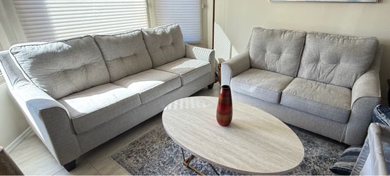 Sofa and Loveseat