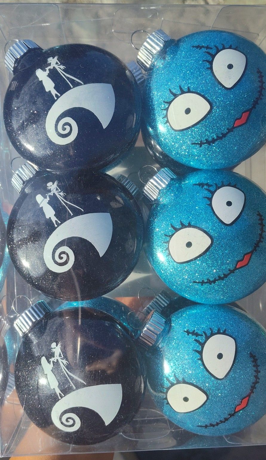 Jack and Sally Ornaments