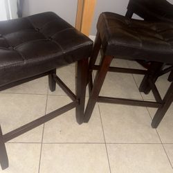 3 Bar Stool Chairs 