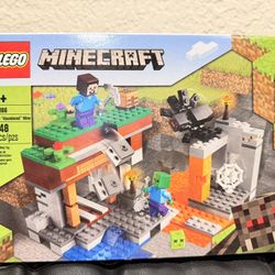 LEGO Minecraft The Abandoned Mine Building Toy, 21166 Zombie Cave with Slime, Steve & Spider Figures, Gift idea for Kids, Boys and Girls Age 7 plus