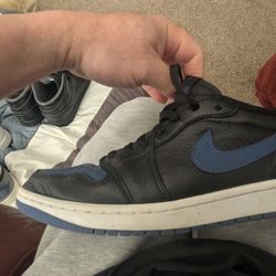 Jordan 1 Low Black And Blue