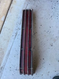 66 caprice tail lights