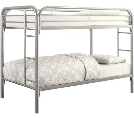 Twin Over Twin Bunk Bed With 2 Mattress $299 Only
