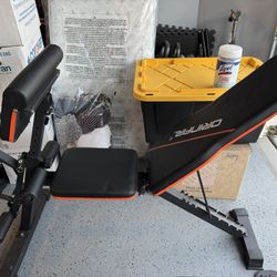 Adjustable Workout Bench. 