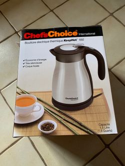 Chefs choice electric kettle692