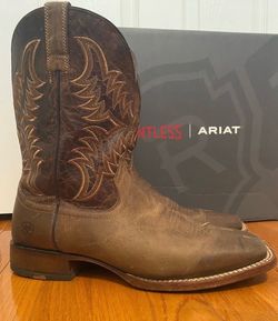 Brand New Point Ryder Western Boot, Dry Creek Tan
