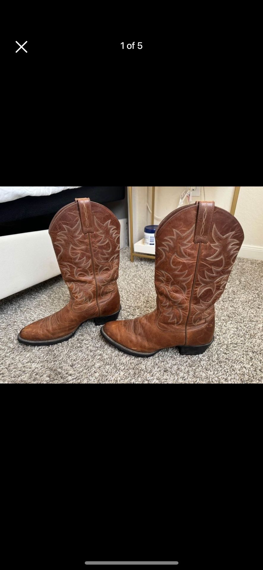 Men’s cowboy Boots Size 9