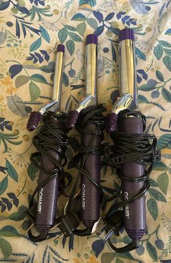 Conair 3 in 1 curling wand set 
