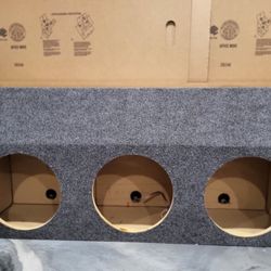 (3x) 12inch Size Subwoofer Box  Price Firm