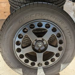 LP Adventure LP5 17" Rims + Copper Discoverer HTP 245/65R17 Tires -Mounted and Balanced