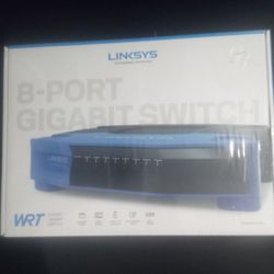 Linksys SE4008 WRT 8-Port Gigabit Hub Switch 