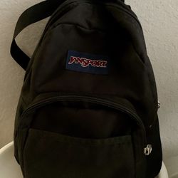 Jansport Backpack JANSPORT Black zippered mini backpack