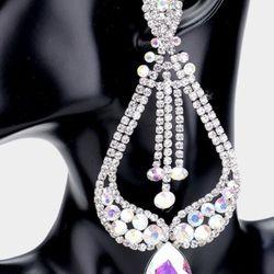 Earrings - Diamond Crystal Rhinestone 
