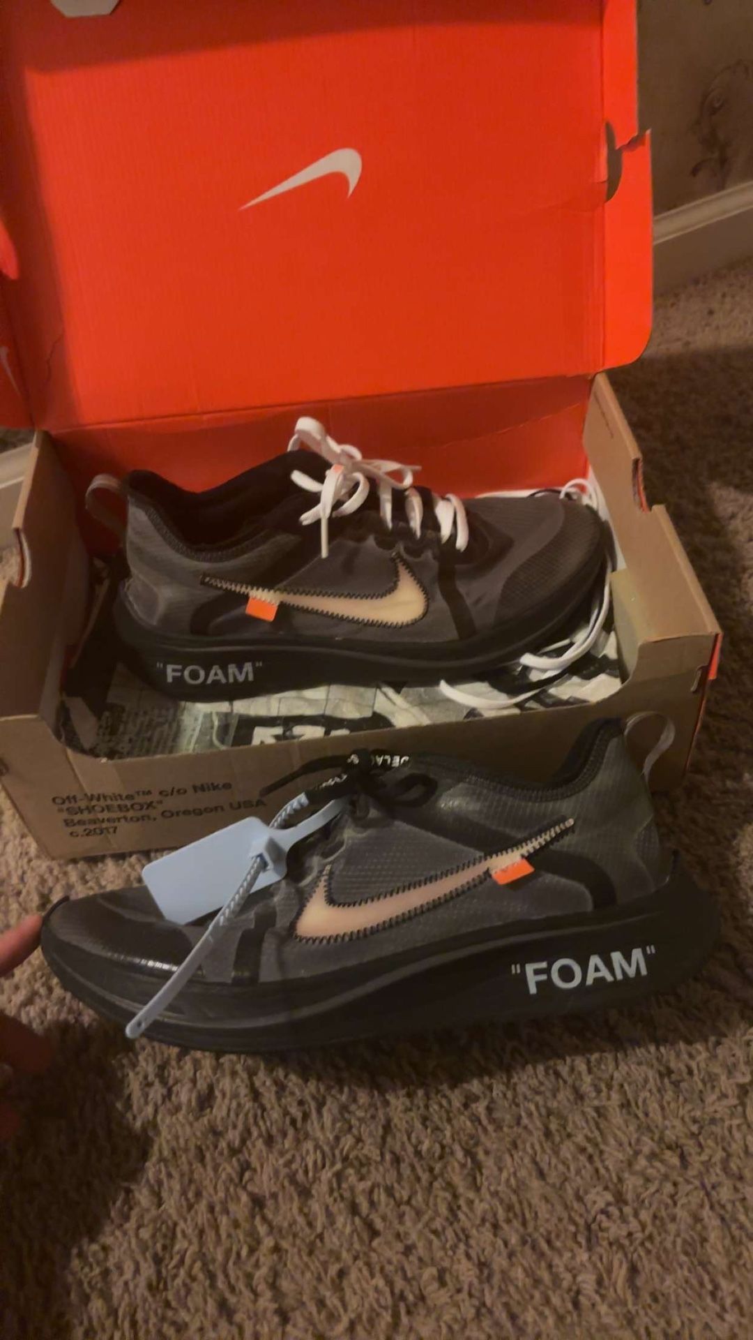 Nike Zoom Fly Off White