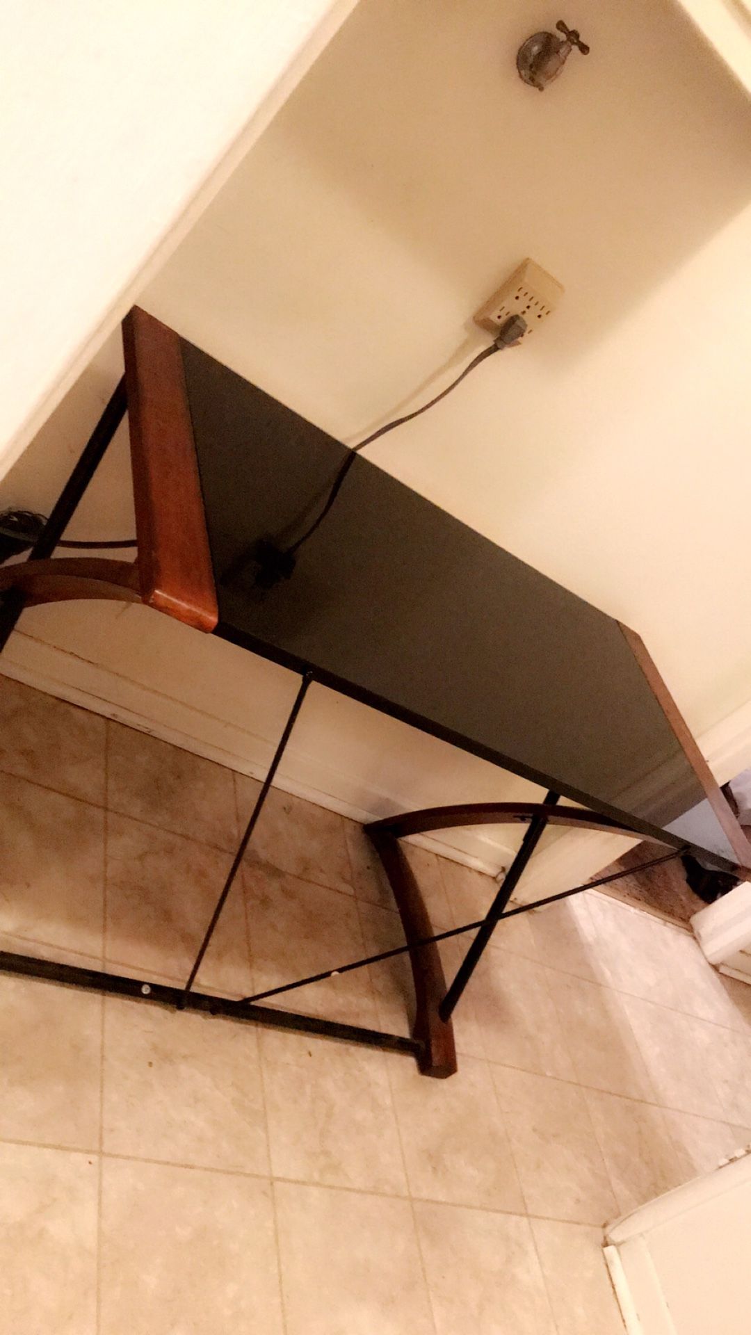 Desk and chair