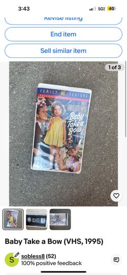 Shirley Temple VHS