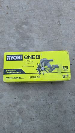 Ryobi 18v compact cultivator