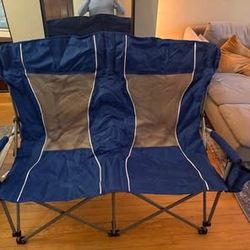 Foldable Camp Loveseat