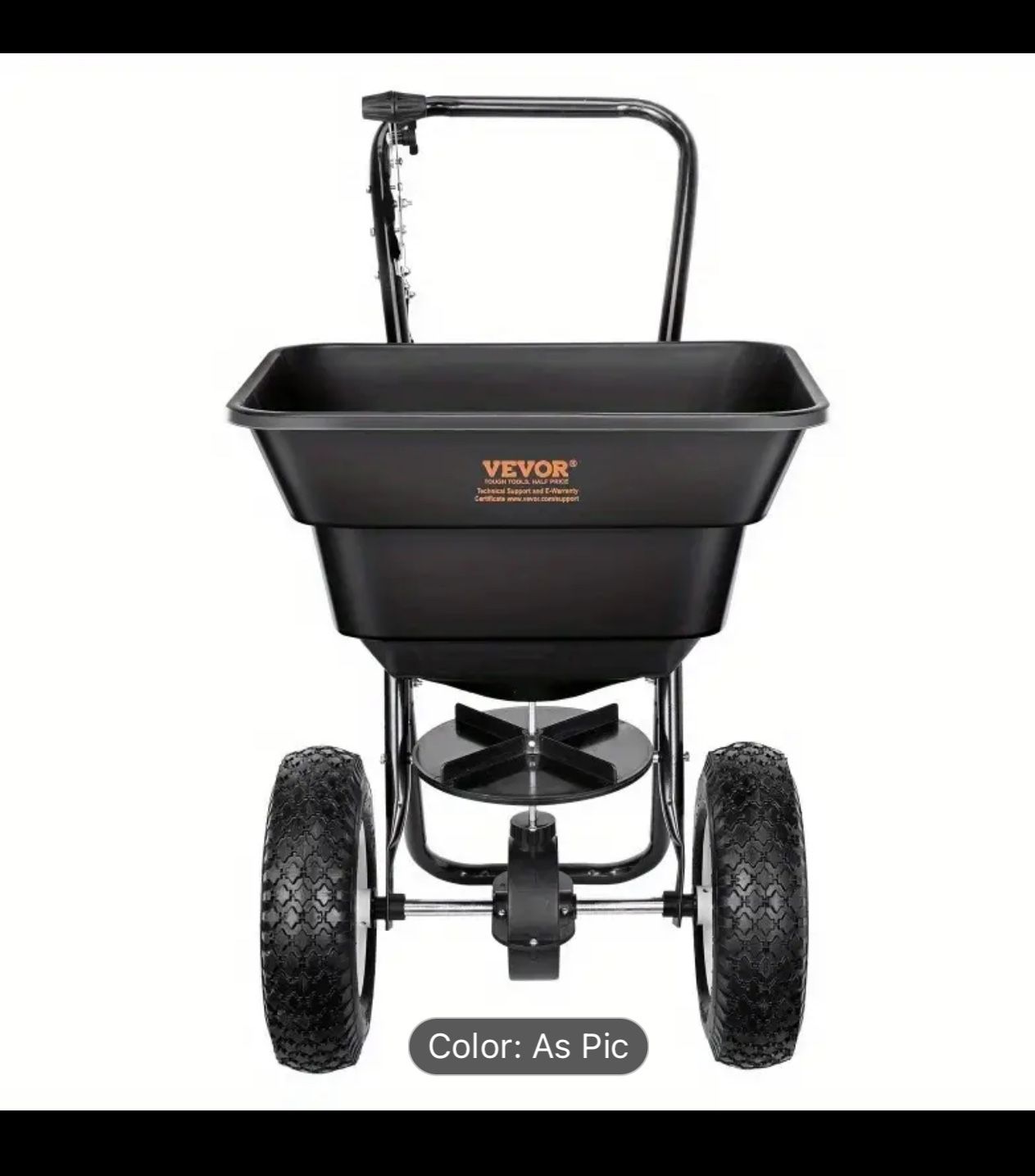 New In Box Vevor Walk Behind Spreader