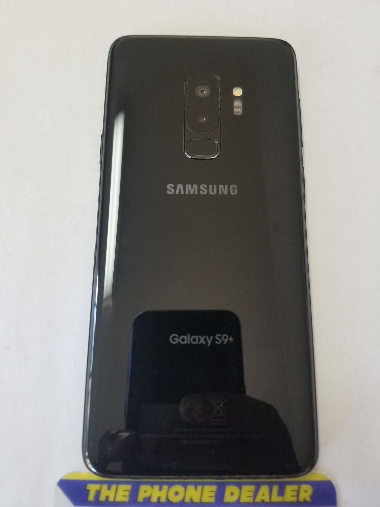 Unlocked Samsung s9 Plus 64g black excellent clean imei