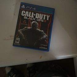 Cod Bo3 For PS4 