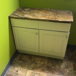 Two Bathroom Vanity Cabinets
