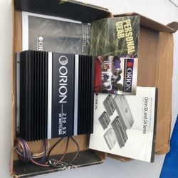 Old School Orion 230SX Amplifier 
