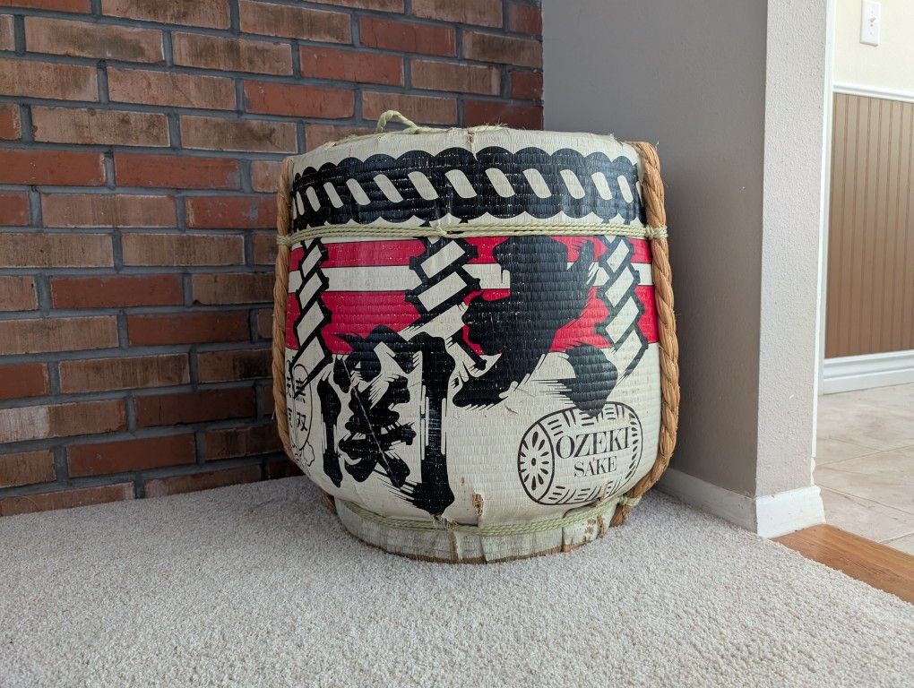 Traditional Sake Barrel