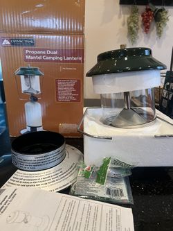 Ozark Trail Dual Mantel Propane Camping Lantern