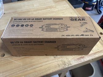 Smart Battery Charger For Lithium And Lead Acid 6v 12v 4A