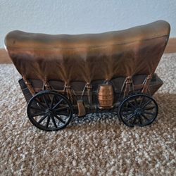 Vintage Collectible Covered Wagon Bank