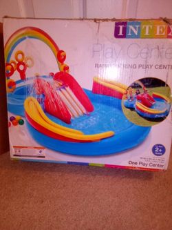 Kids Pool - Rainbow Ring Play Center