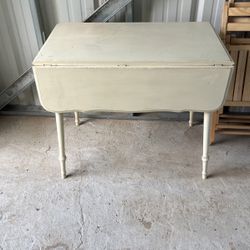 Antique Drop Leaf Kitchen Table