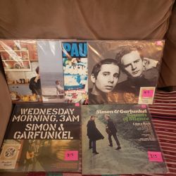 Simon And Garfunkel Vinyl Record Collection