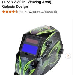 New welding hood