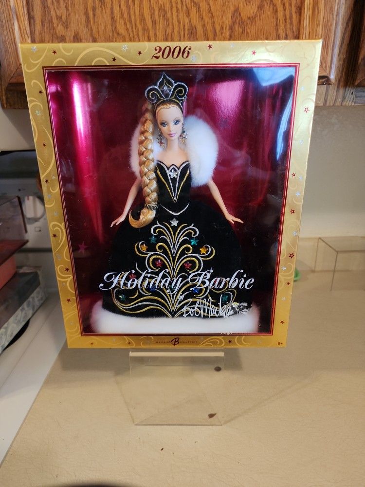 2006 Holiday Barbie By Bob Mackie.