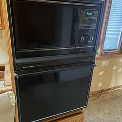 KitchenAid Built-In Microwave & Oven Combo 