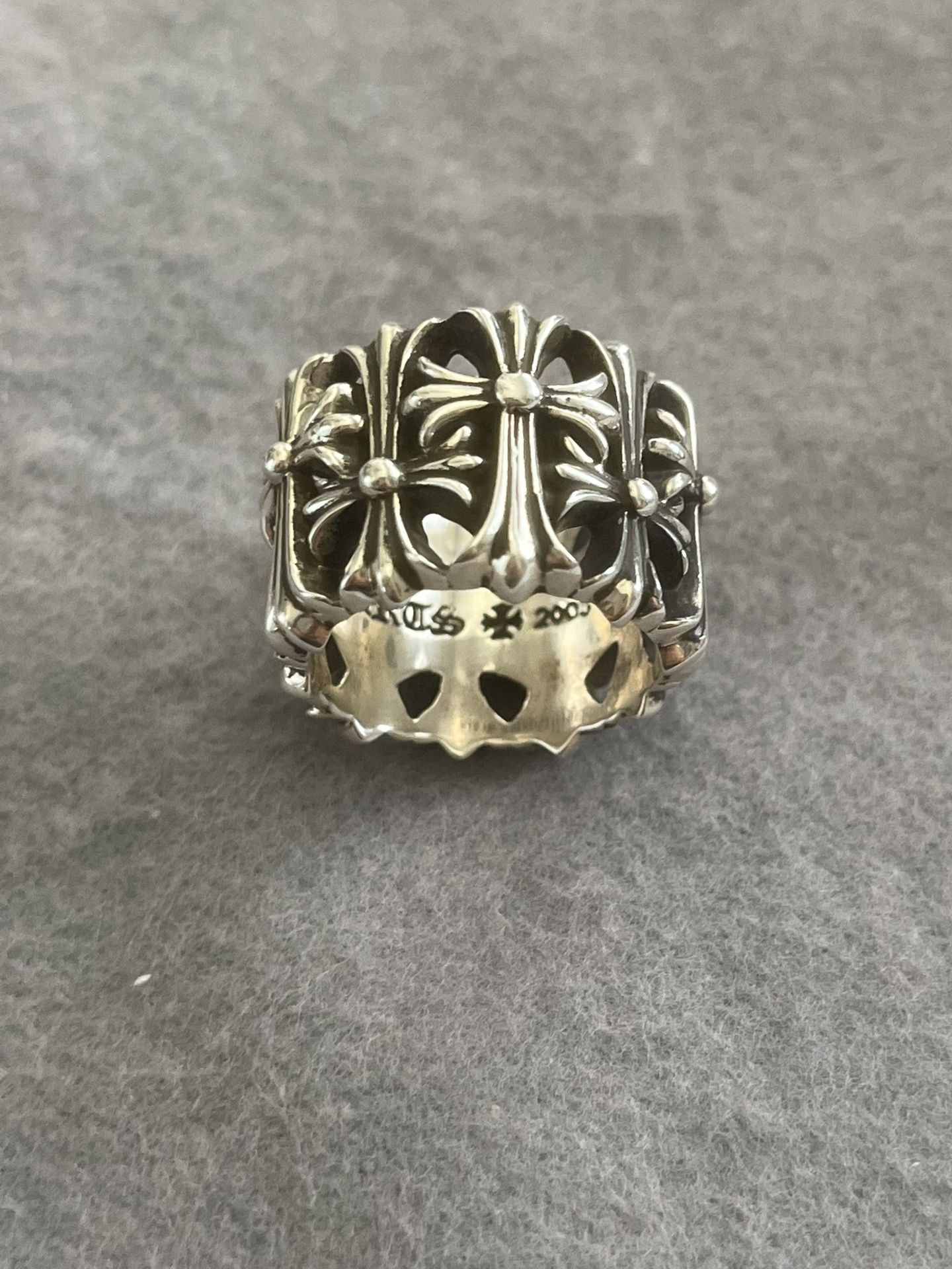 Chrome Hearts Cemetery Ring Size 8