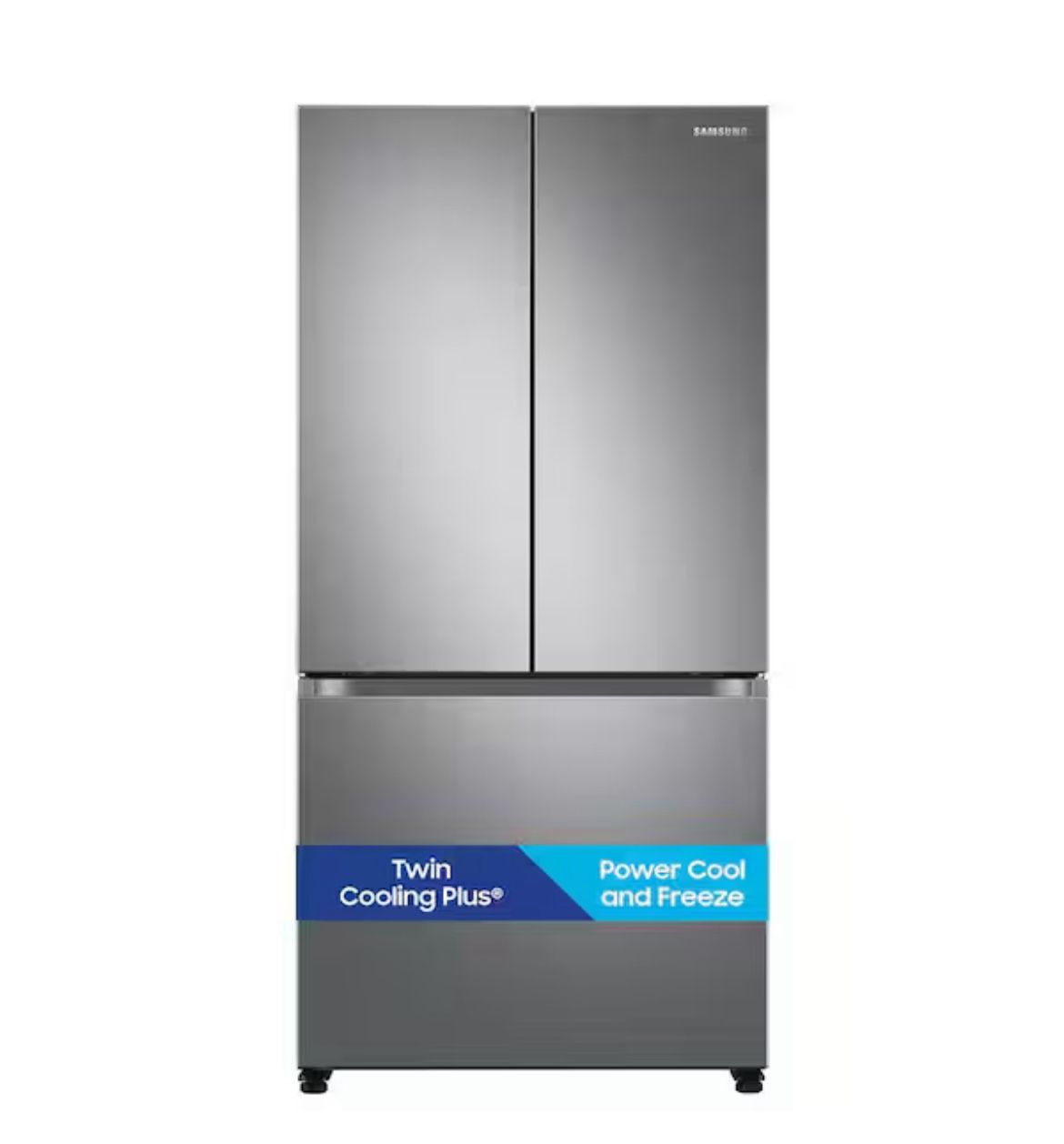SAMSUNG STAINLESS STEEL FRIDGE