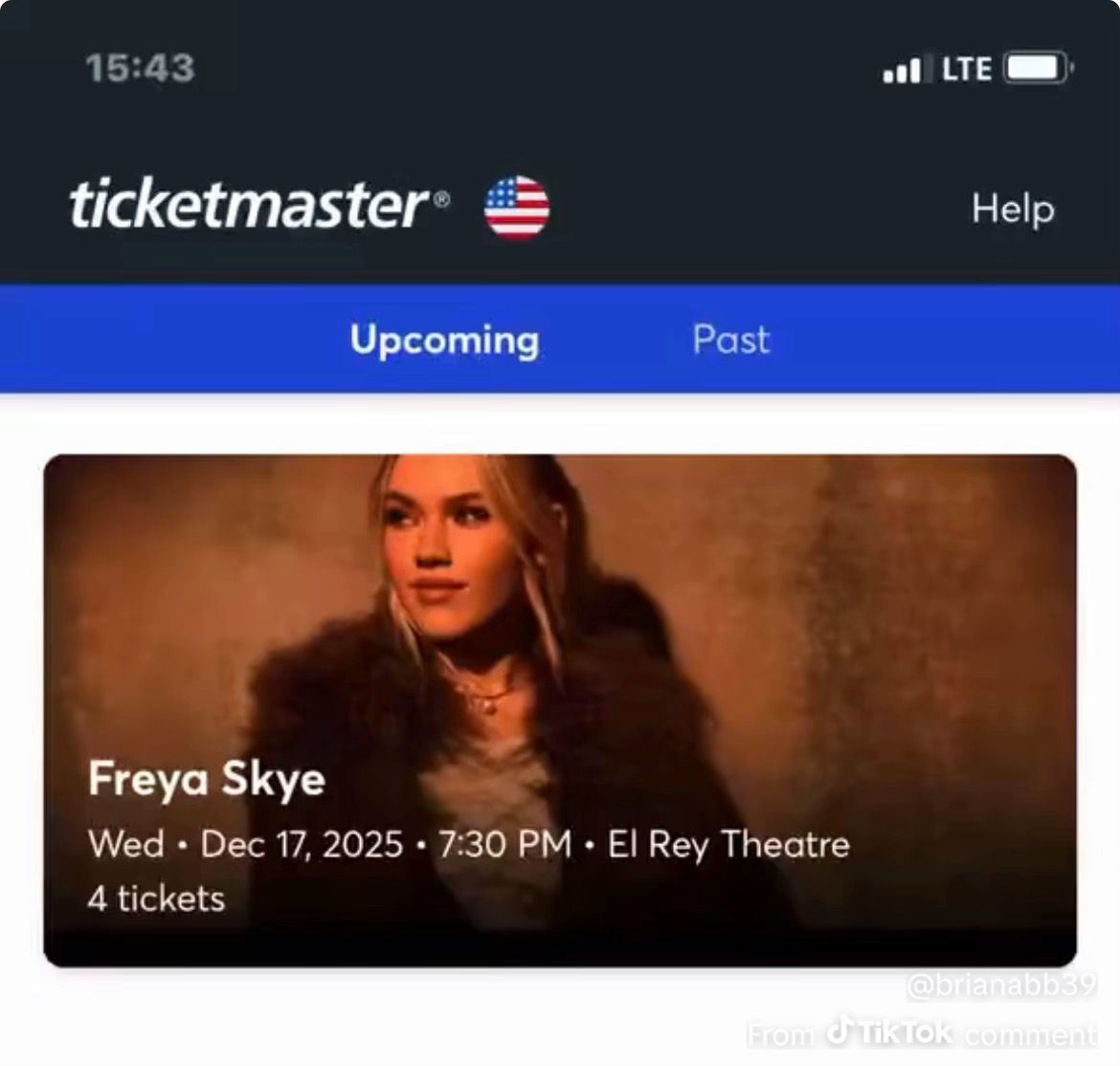 Freya skye tickets