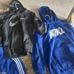Nike And Adidas Hoodies And T Shirts For Men/ Boys Size M 