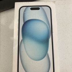 New Apple iPhone 15- Blue- 128GB- Unlocked