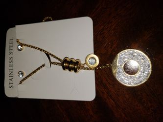 Necklace with earrings