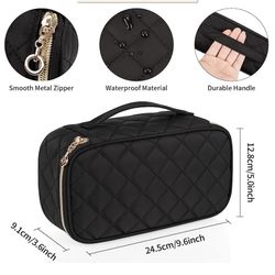 OCHEAL Small Makeup Bag, Portable Cute Travel Makeup Bag
