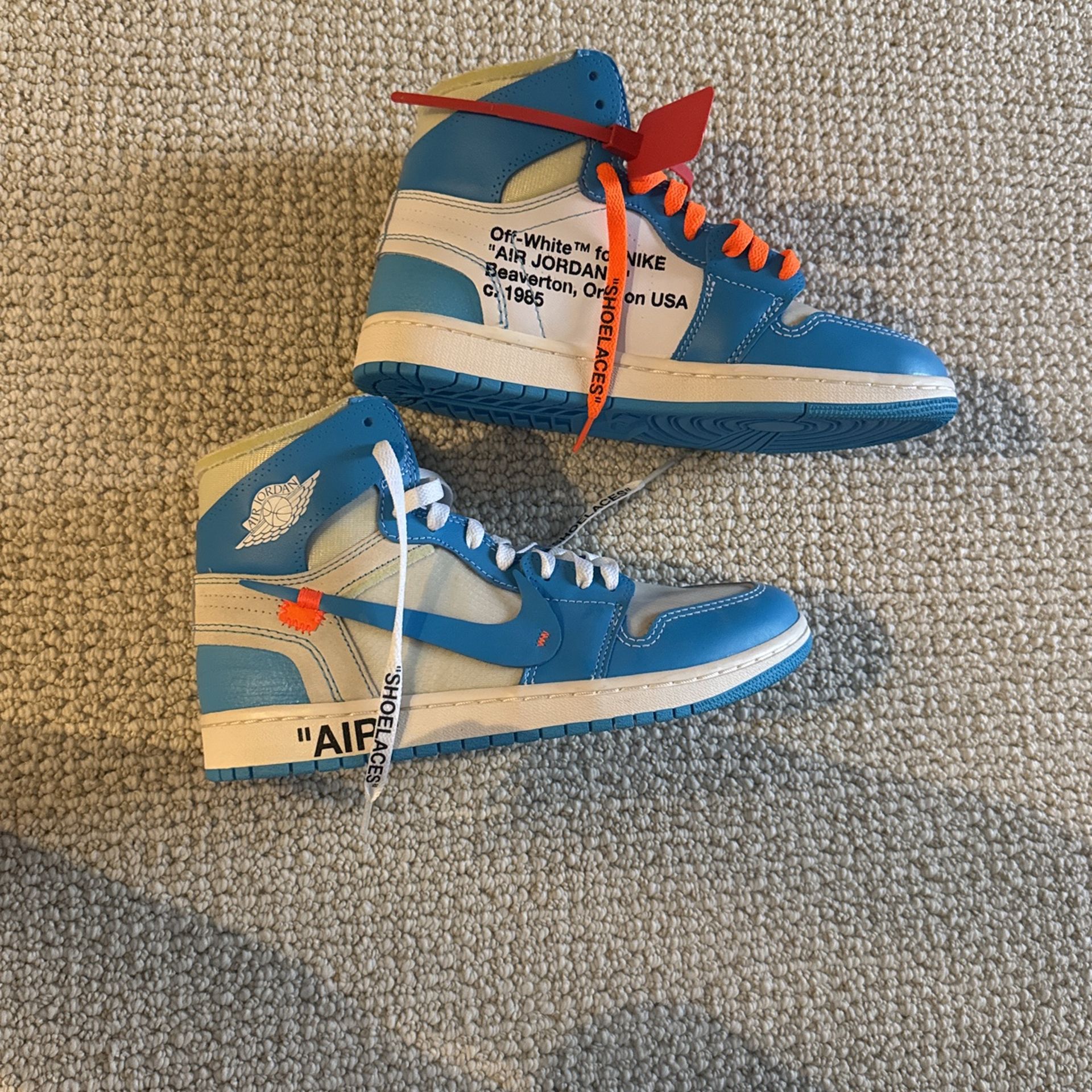 Jordan Retro High Off White University Blue (BRAND NEW)
