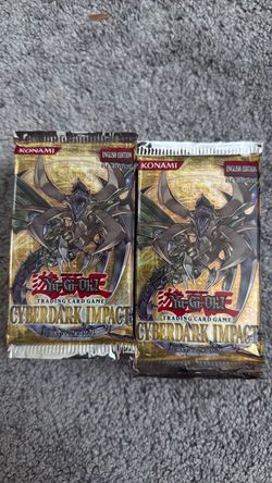 24 Vintage Yu-Gi-Oh Cyberdark Impact 1st edition packs
