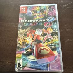 Mario kart 8 deluxe for nintendo switch 