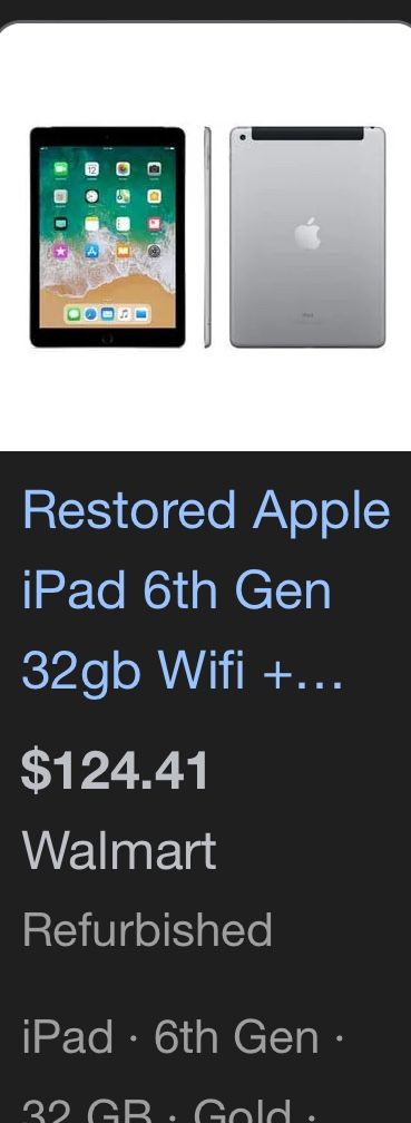 6th gen apple ipad